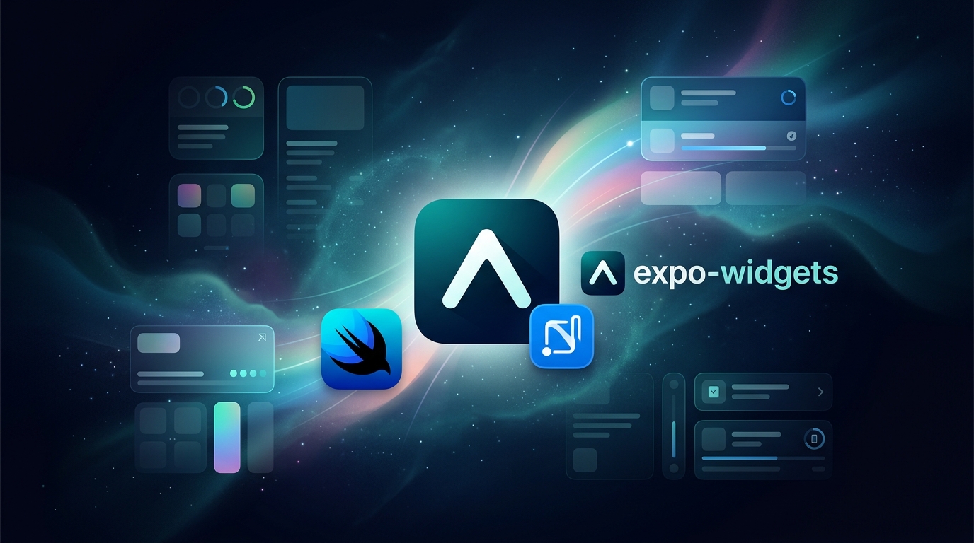 Lanzamiento de SDK 56: expo-widgets alcanza la versión estable
